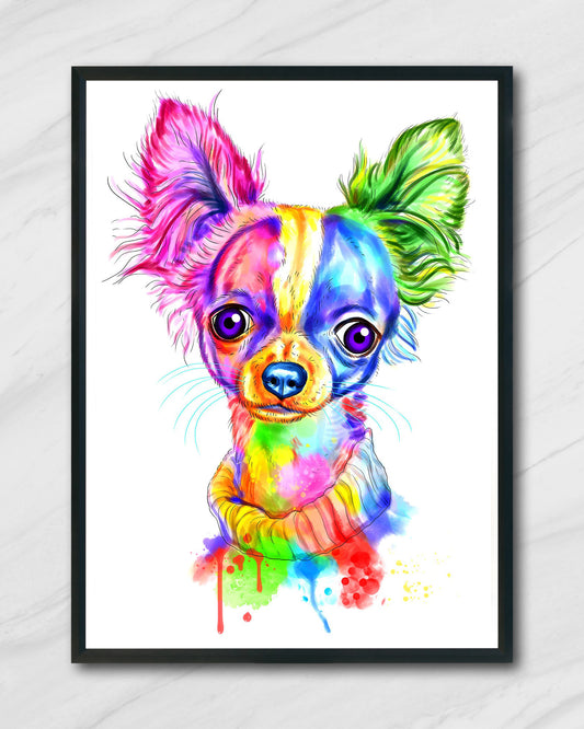 Colorful Pet Portrait