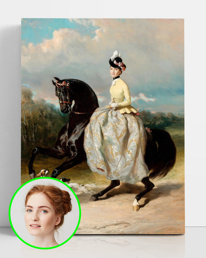The Equestrian Lady